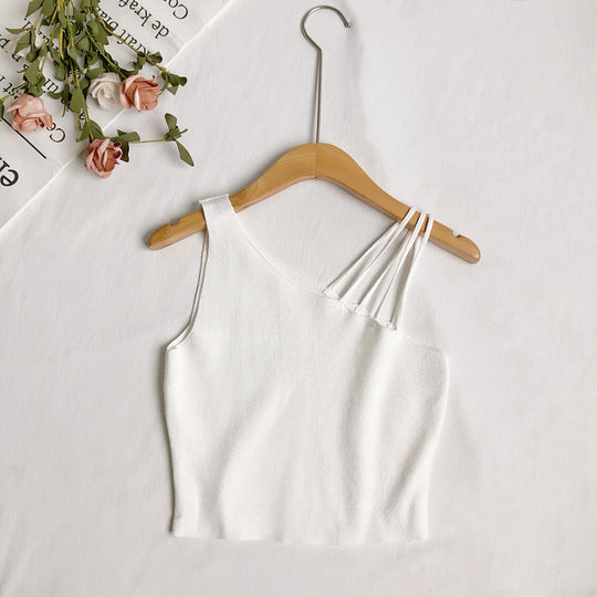riple Straps Crop Top Ly # 003