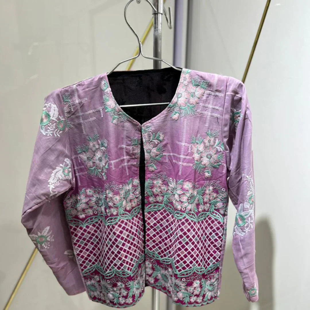 FULL EMBROIDERY TRADITIONAL BLAZER (KOTI) Design 2