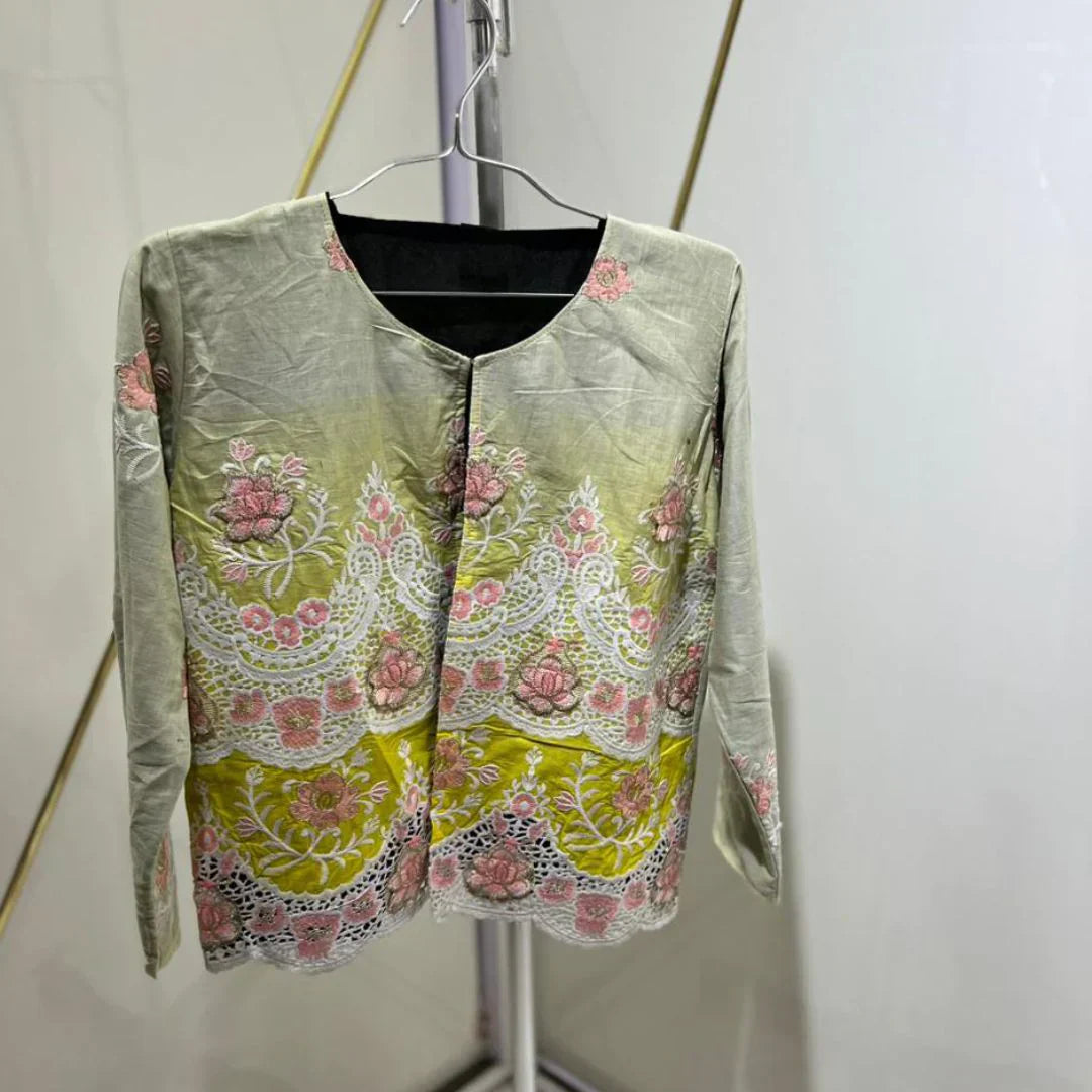 FULL EMBROIDERY TRADITIONAL BLAZER (KOTI) Design 3