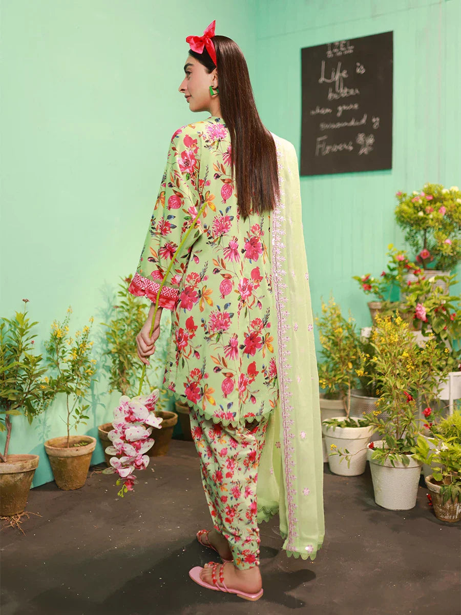1 & Get 1 Free - VIVAD - LUXURY LAWN EMBROIDERED SUIT