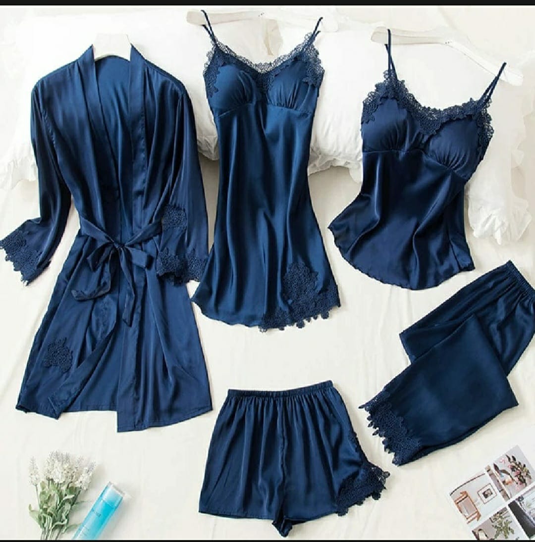 Night Dress Premium Quality Night Wear Honeymoon Bridal Set | 40% Off