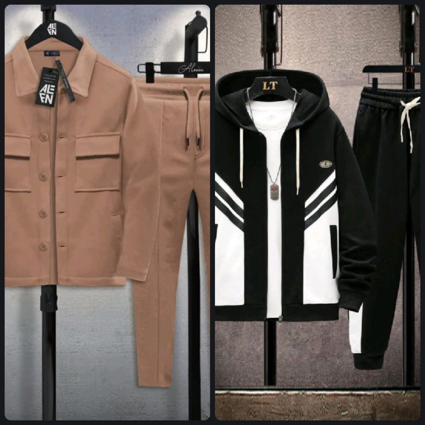 Mens winter stylish tracksuit TS#12