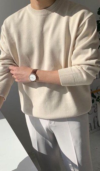 Pack of 3 Men’s Casual Lightweight Solid Color Sweaters – Long Sleeve