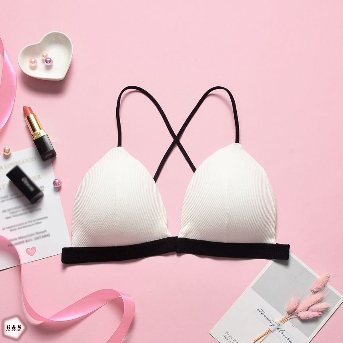 Girls Imported Pack Of 3 Front Open T-Shirt Bra