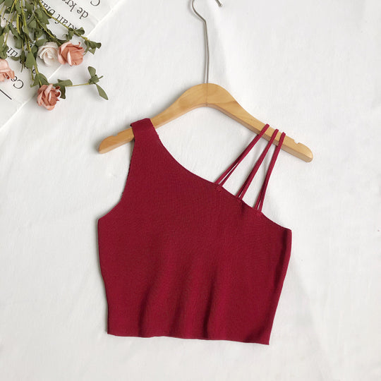 riple Straps Crop Top Ly # 003