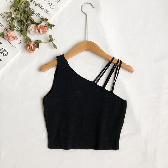 riple Straps Crop Top Ly # 003