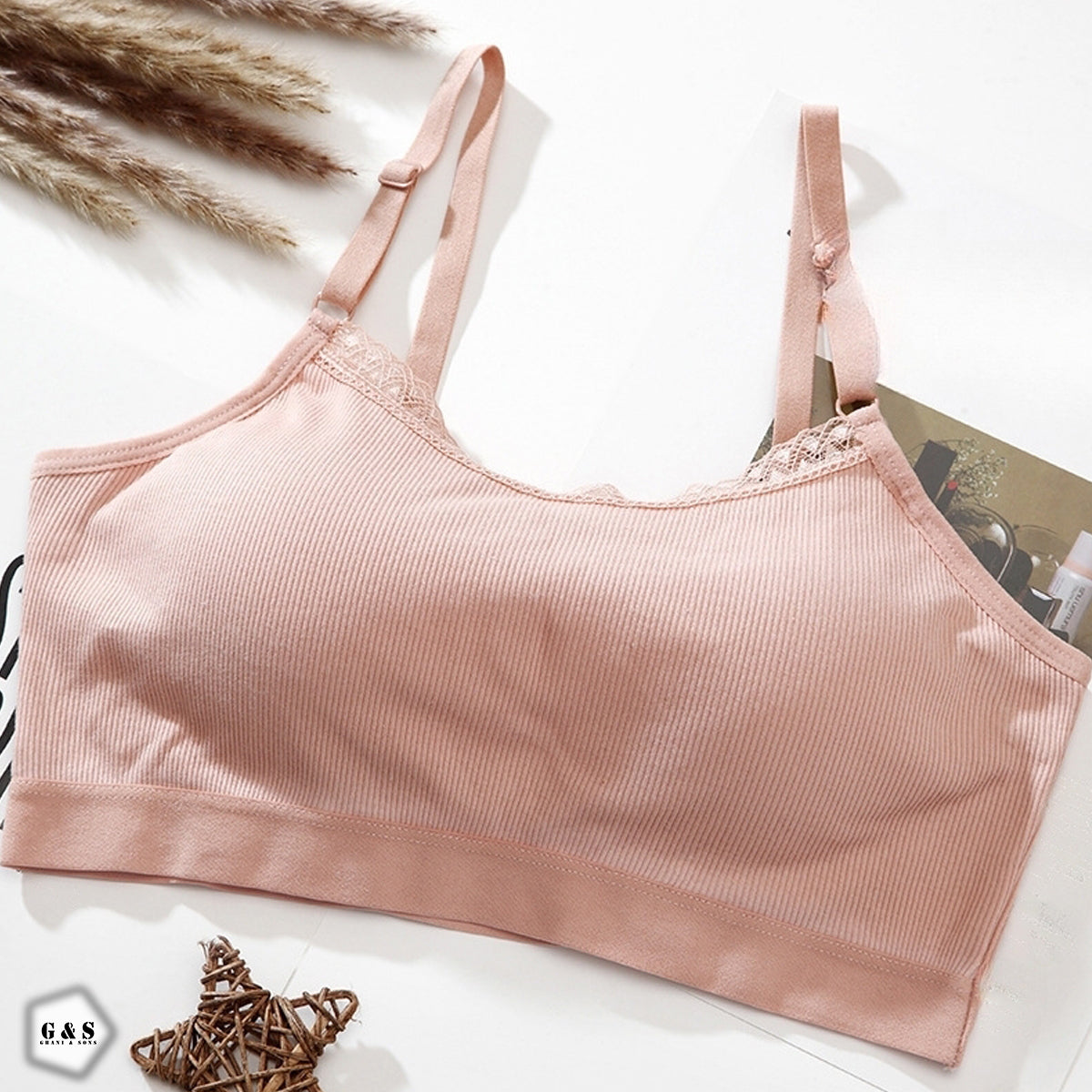 Girls Pack Of 3 Pushup T-Shirt Bralette