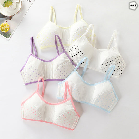 Teenagers Zero Size Pack Of 3 Back Hook Design Bralette
