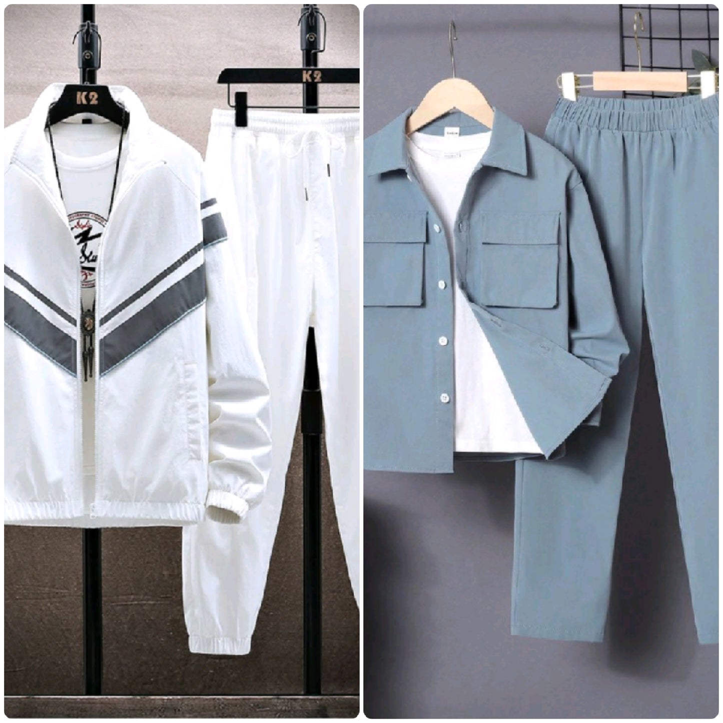 Mens winter stylish tracksuit TS#7