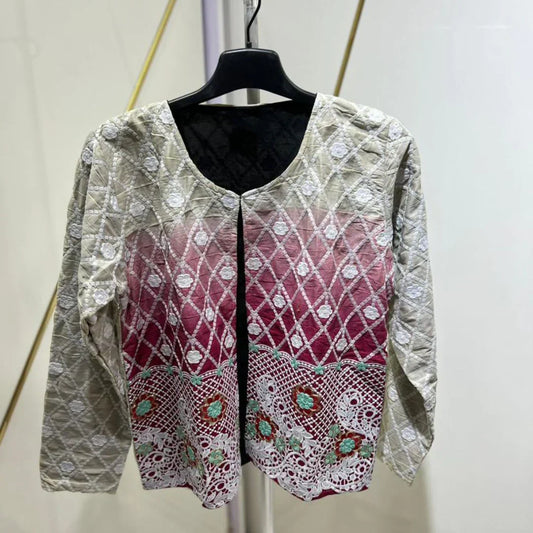 FULL EMBROIDERY TRADITIONAL BLAZER (KOTI) Design 4