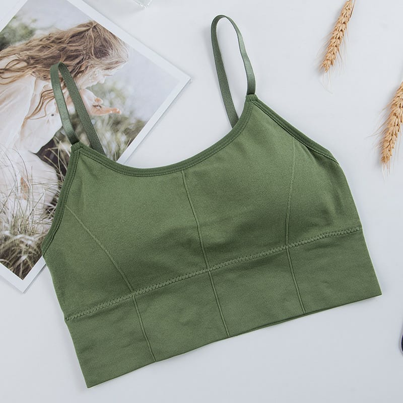 Pack OF 5 Imported Adjustable Sports Seamless Comfortable Wireless Bra For Women /fitness/Yoga/Sports