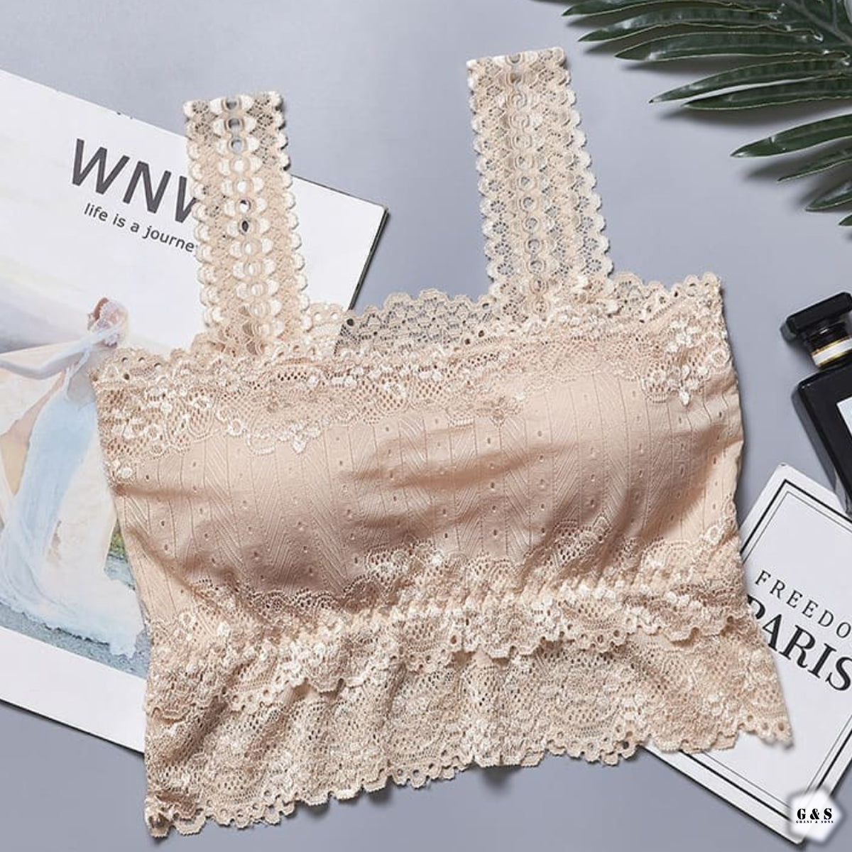 Pack Of 3 Stylish Lace Bralette