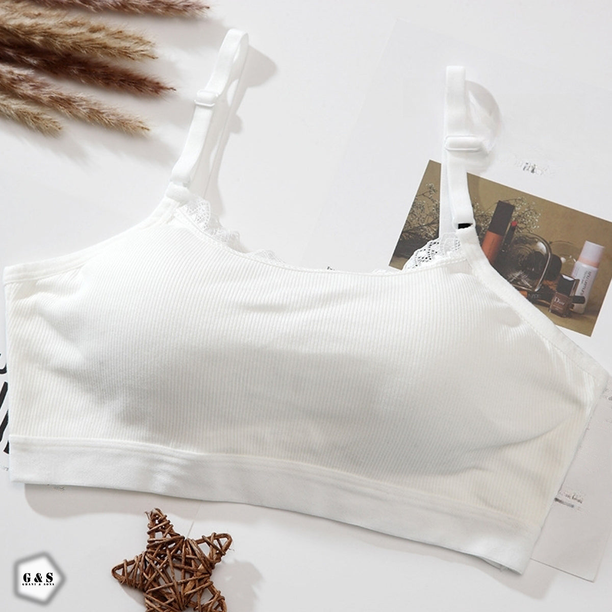 Girls Pack Of 3 Pushup T-Shirt Bralette