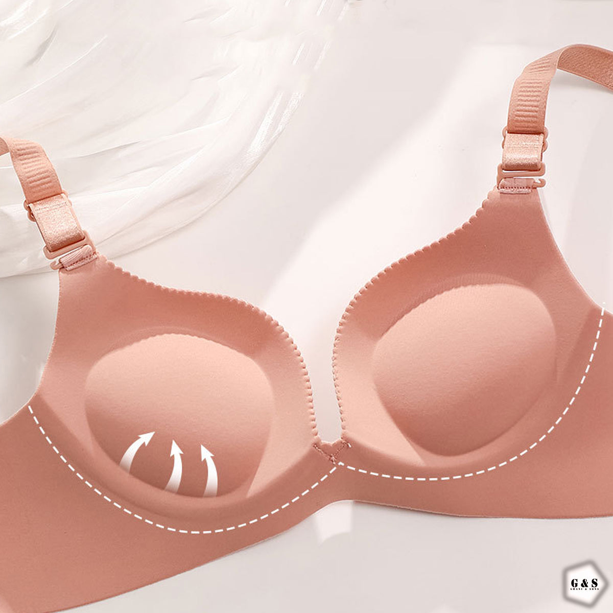 Pack Of 2 Extreme Pushup Non-Wired Seamless Bras