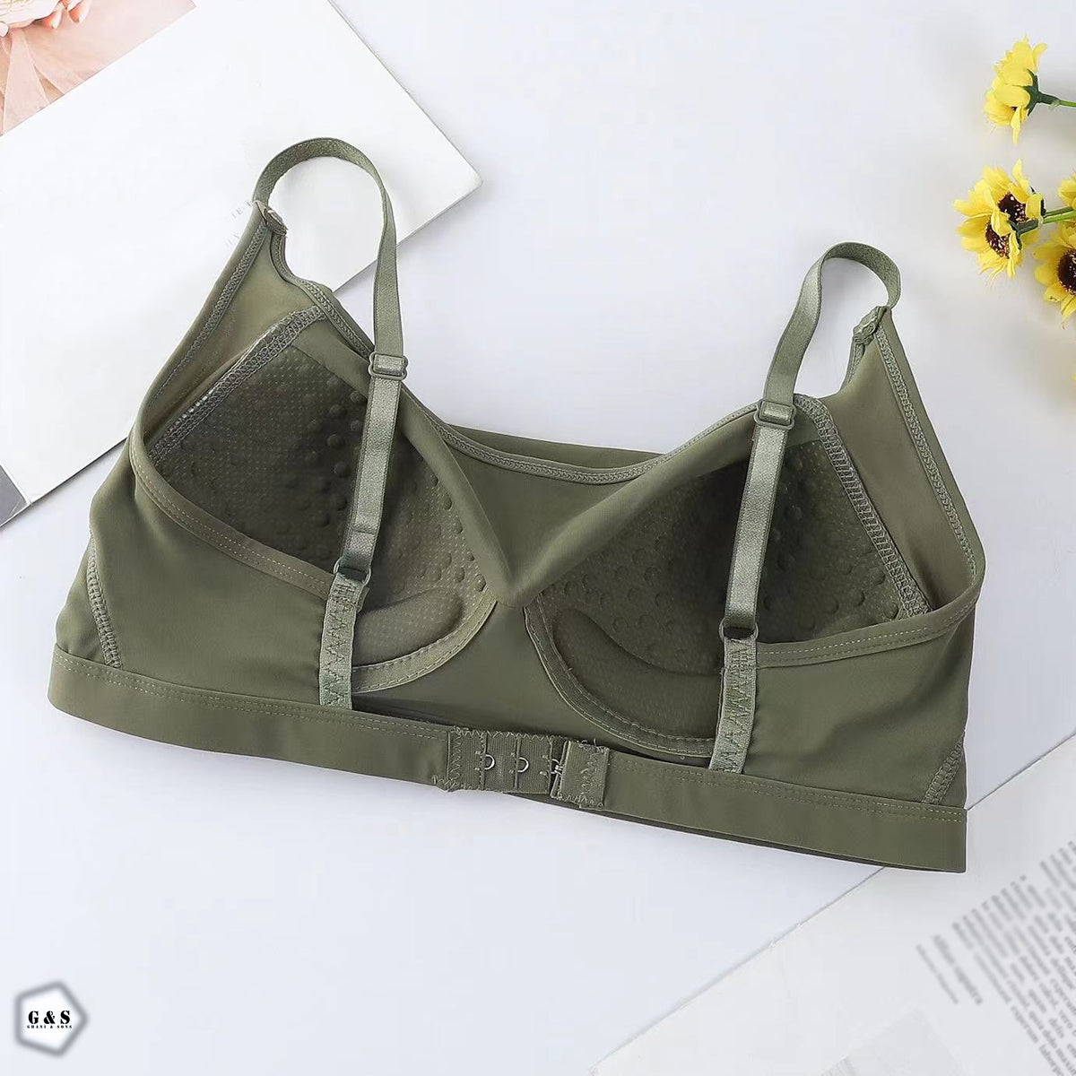 Pack Of 3 Ice Silk Summer Friendly Single Hook Design Bralette