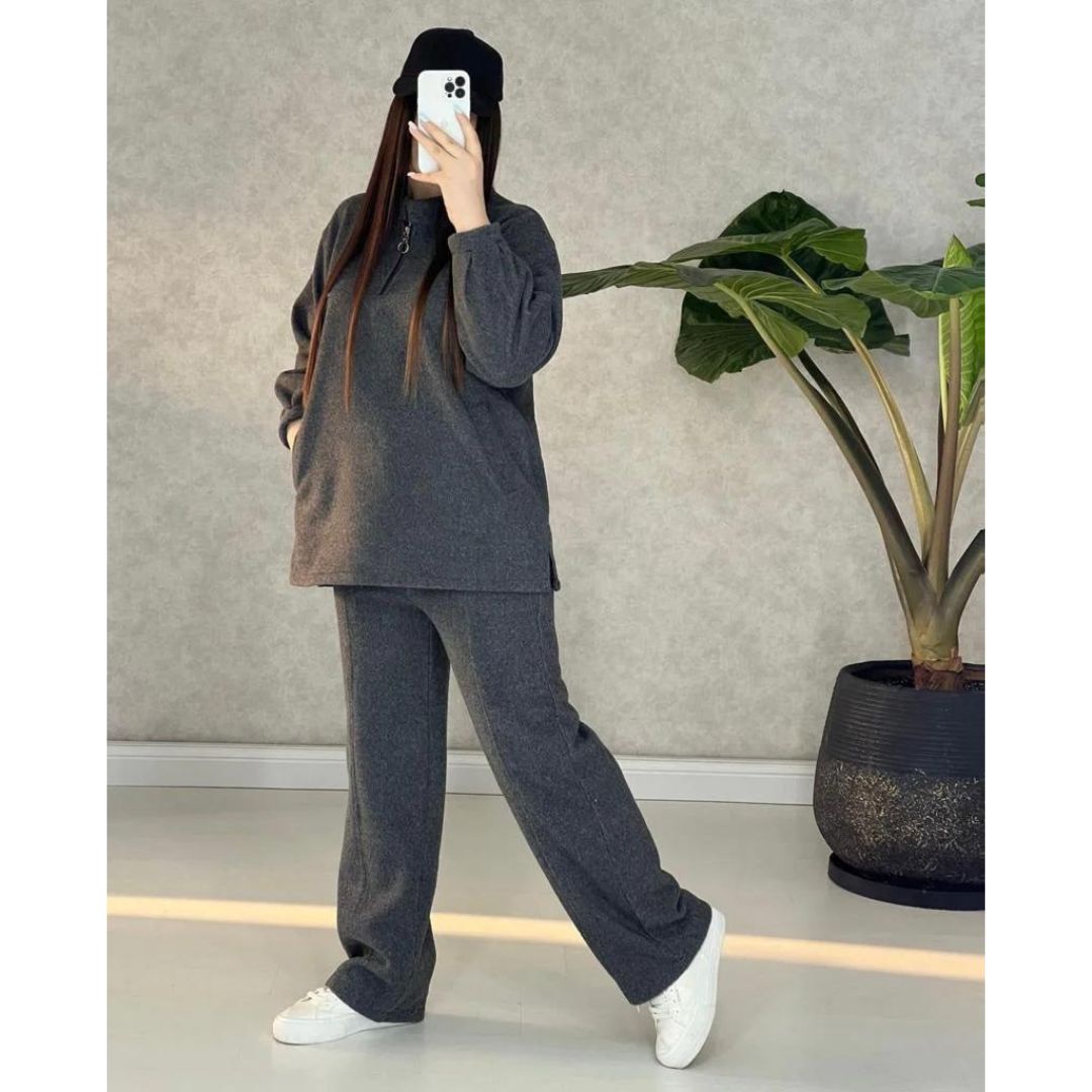 Winter Side Pocket 2 Pcs Outfit CH-322