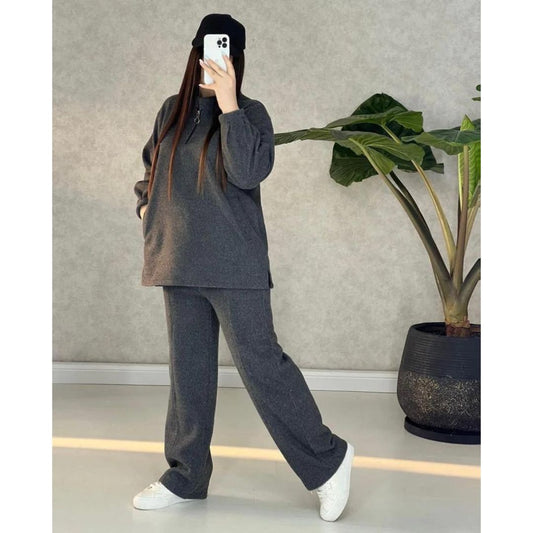 Winter Side Pocket 2 Pcs Outfit CH-322