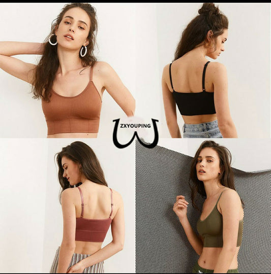 Pack OF 5 Adjustable Sports Seamless Comfortable Wireless Bra For Women /fitness/Yoga/Sports