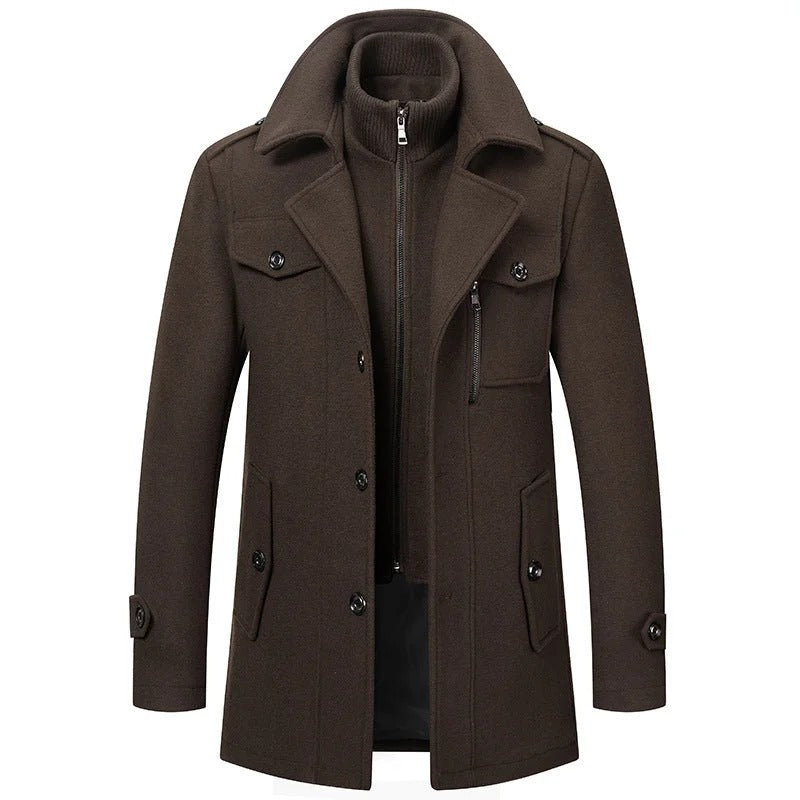 Pack of 2 Men's Winter Long Coat