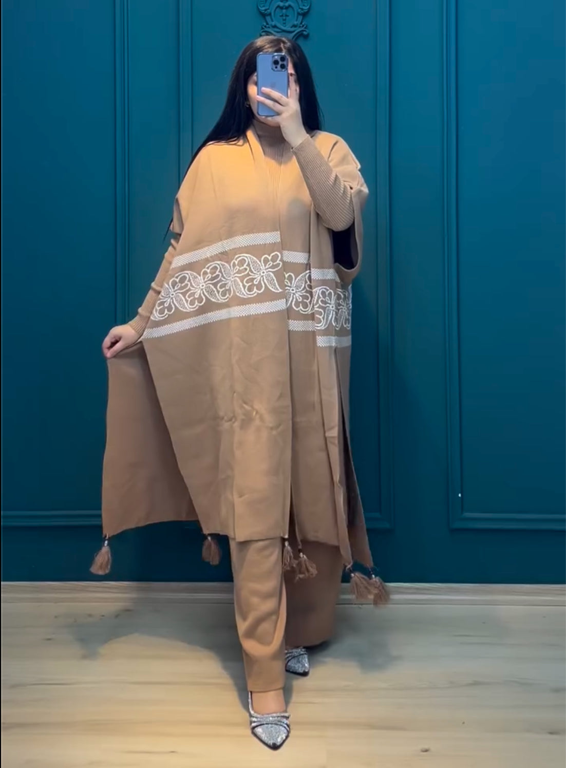 Ready To Wear 3 Pcs Winter Fleece Outfit