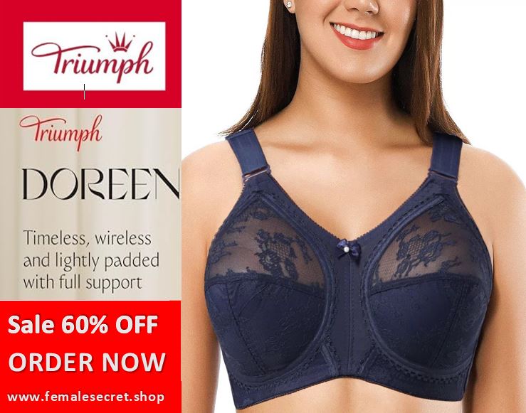 70% OFF | PACK OF 1 IMPORTED TRIUMPH DOREENA BRA BEST FOR SUMMER | FREE HOME DELIVERY