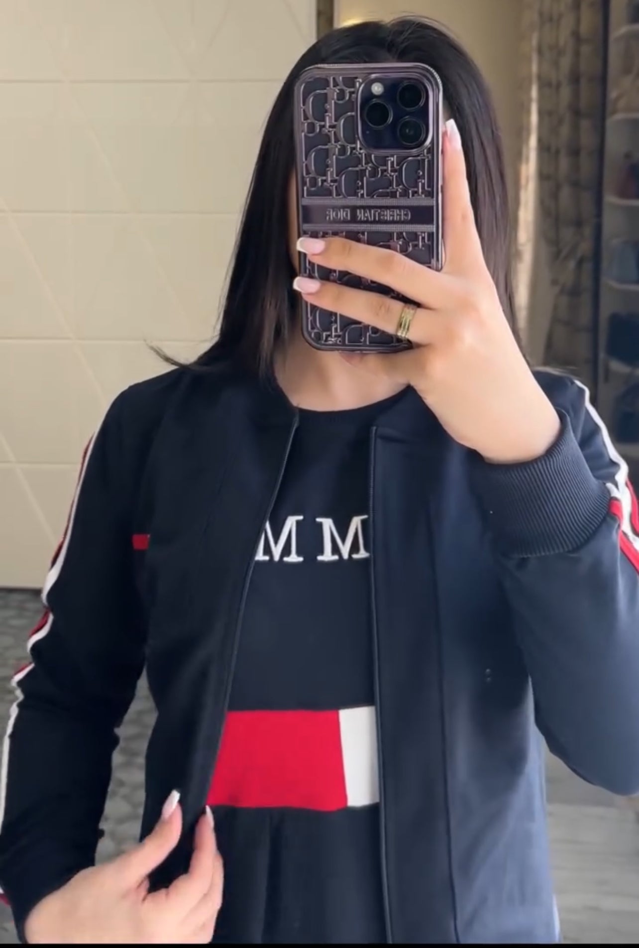 2 Pcs Casual Outfit Upper With Long Inner Gown