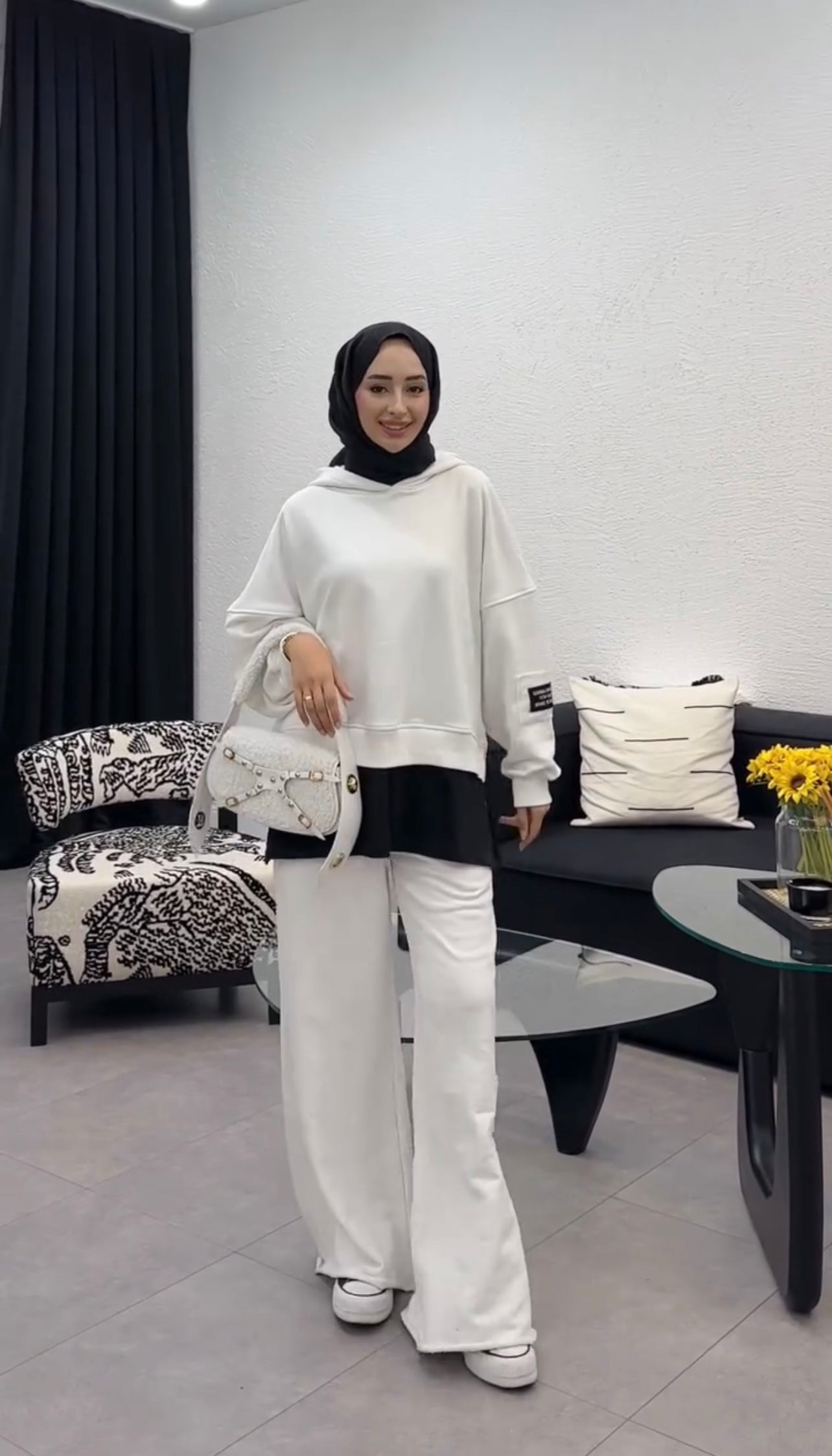 Shirt Extender Style Hooded Tracksuit For Winters