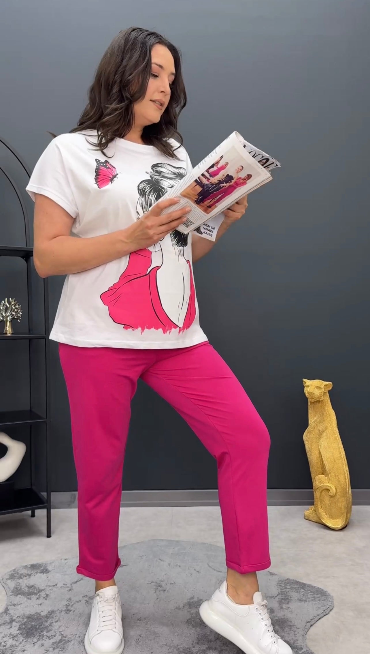 Girl Printed Summer Co ord Set CH 430