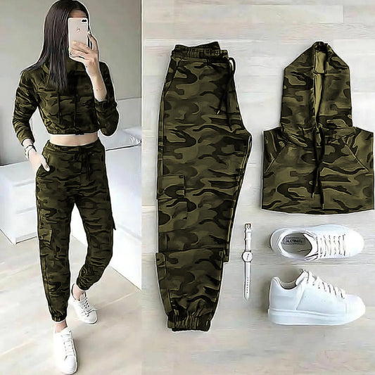 Camouflage Winter Tracksuit LY-0013