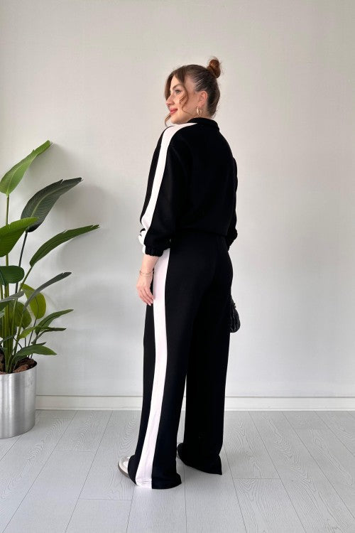 Zipper Panel Tracksuit