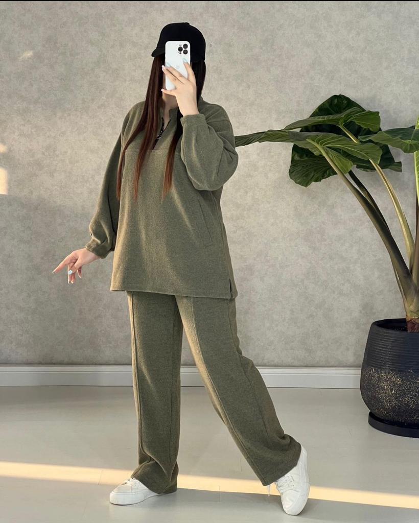 Winter Side Pocket 2 Pcs Outfit CH-322