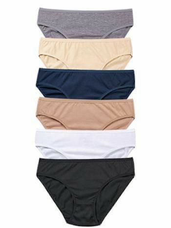 Pack Of 6 Soft Cotton Jersey Briefs Mix Color Comfortable And Elastic Innerwear For Everyday Use