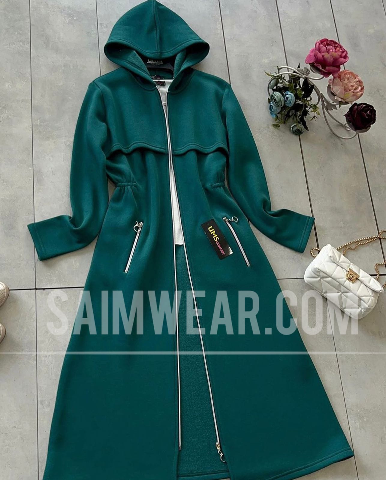 Oversize Long Hooded Fleece Upper LY-0025