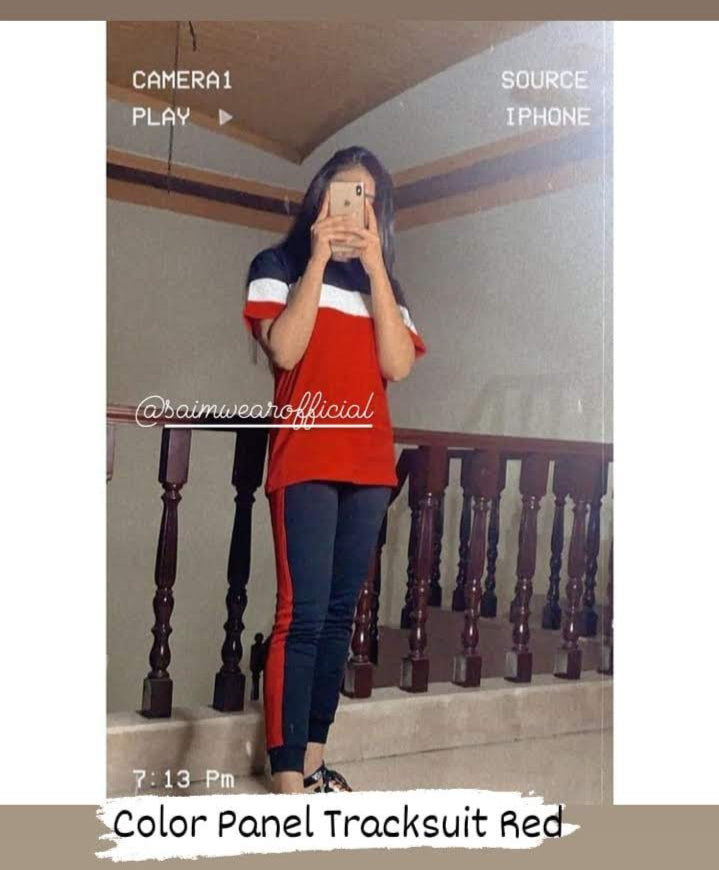 Color Panel Summer Tracksuit