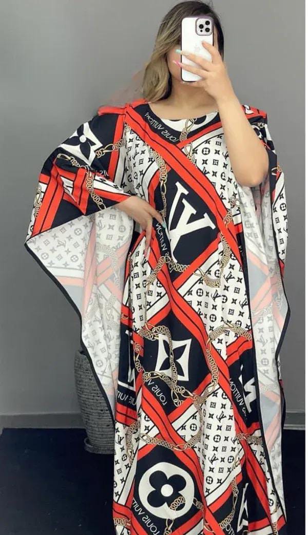 Long Artistic Shamoz Silk Kaftaan