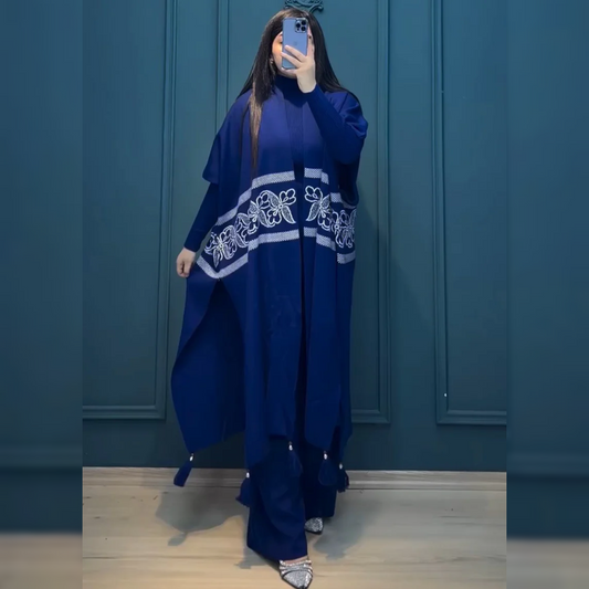 Ready To Wear 3 Pcs Winter Fleece Outfit