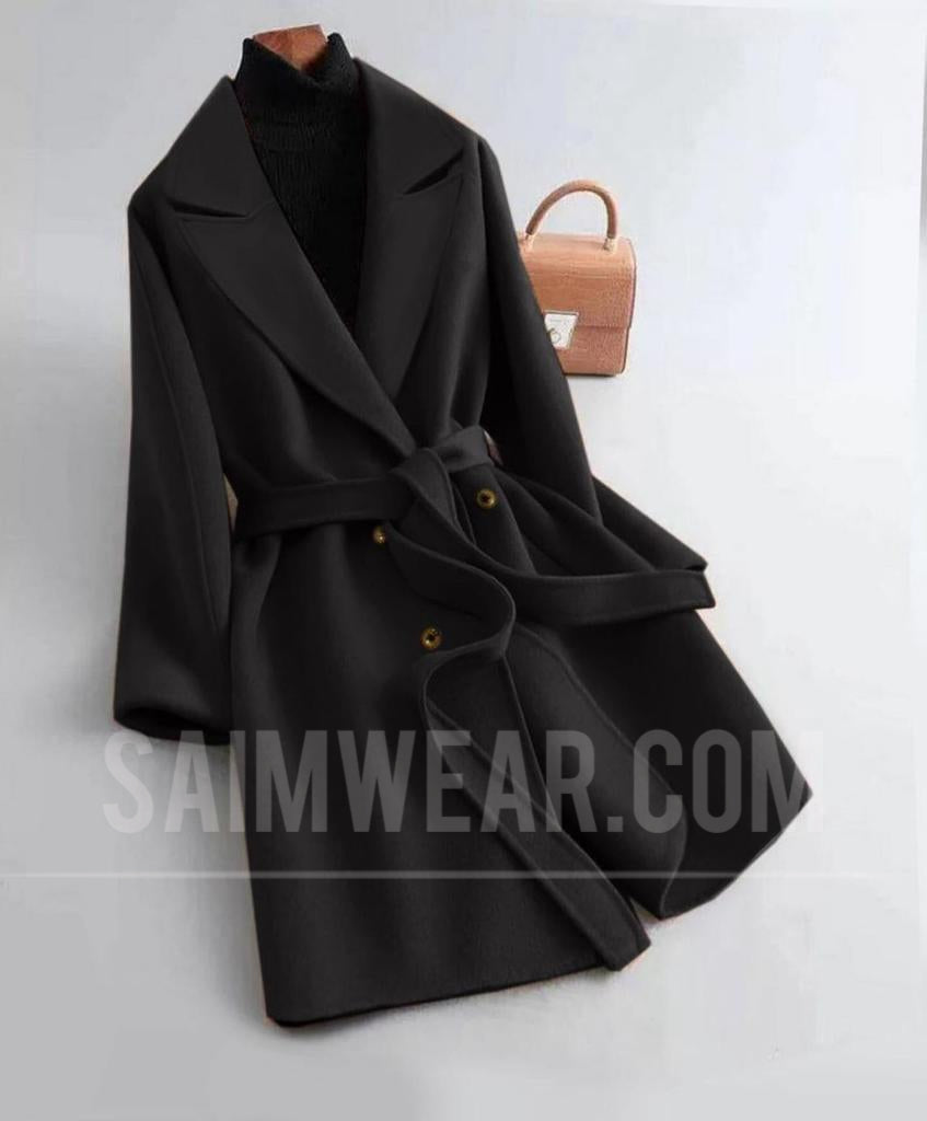 Warm Fleece Coat For Women's LY 0026