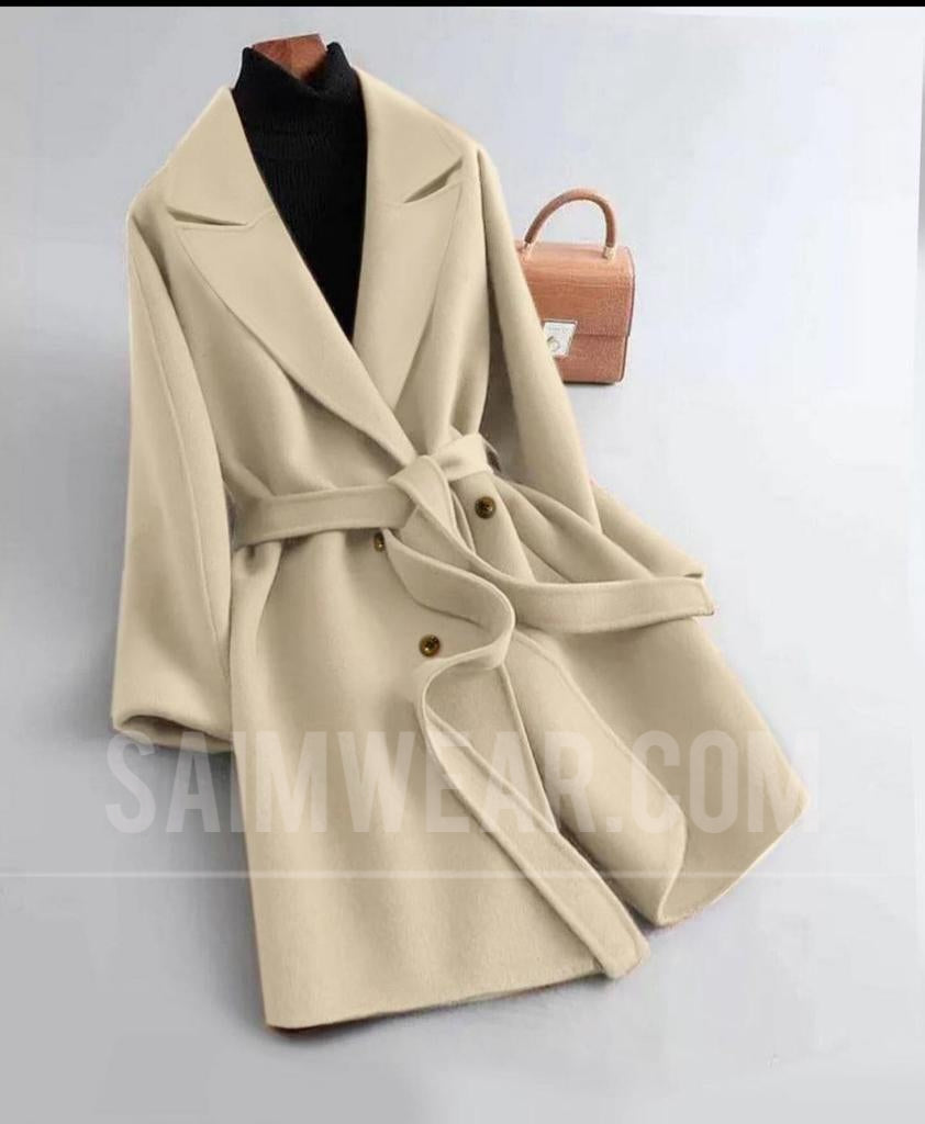 Warm Fleece Coat For Women's LY 0026