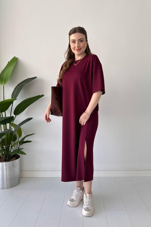 Casual Modal Drop Shoulder Dress