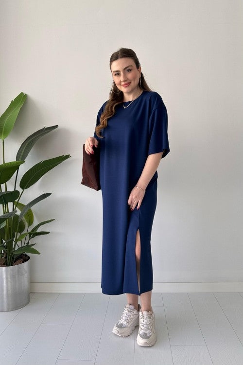 Casual Modal Drop Shoulder Dress