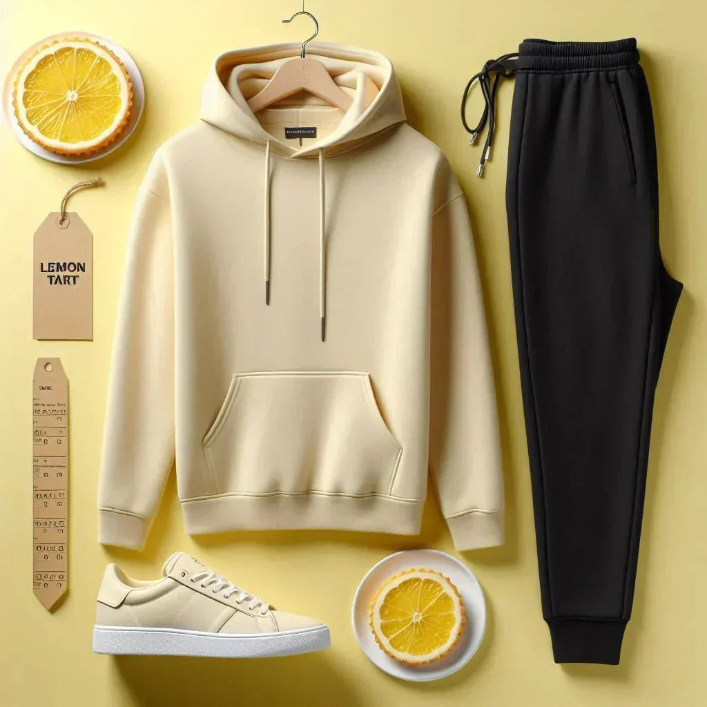 Fleece Hoodie with Trouser Set For Women’s