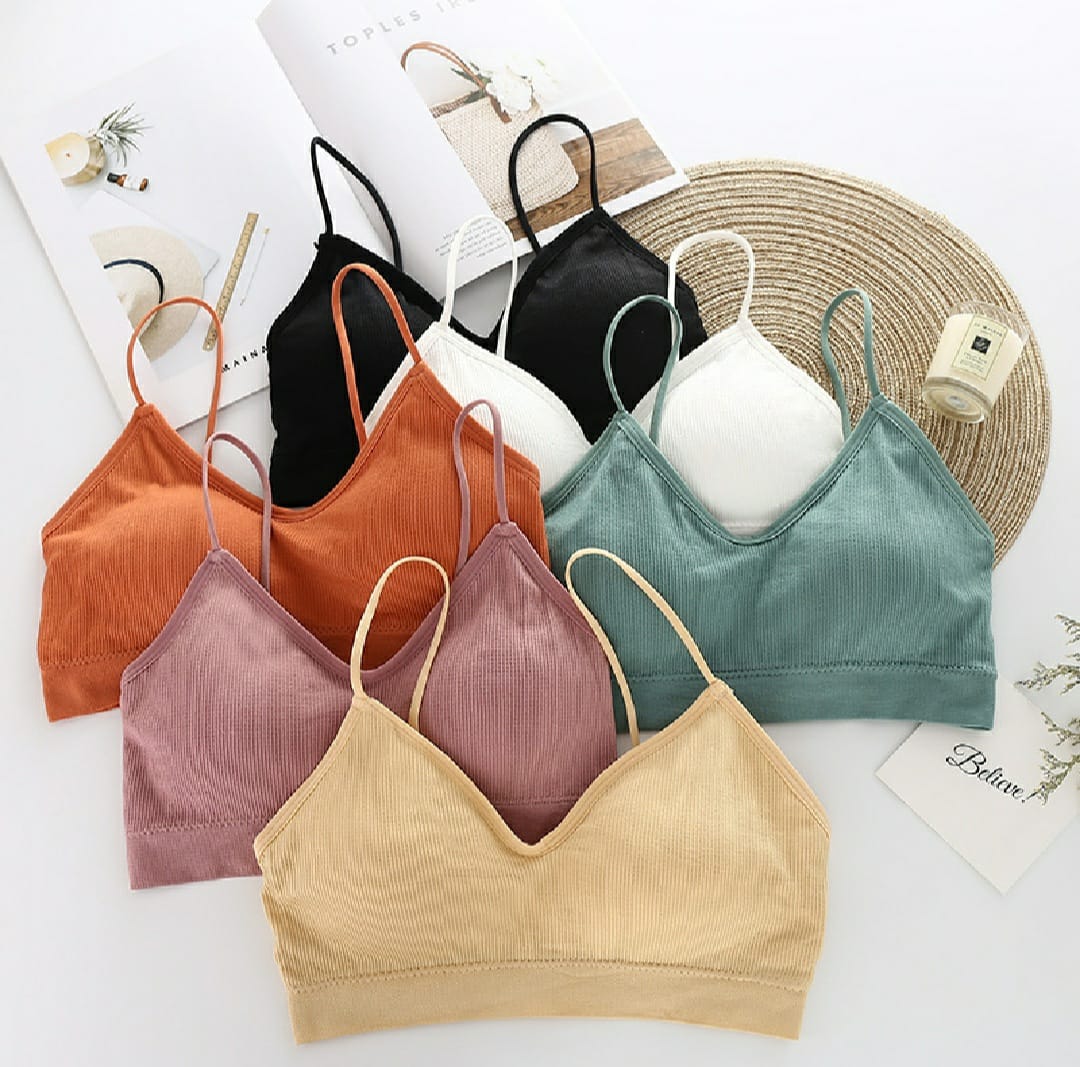 50% OFF SALE | PACK OF 3 IMPORTED CAMI / SPORTS BRA COMFORTABLE AND BREATHABLE STUFF