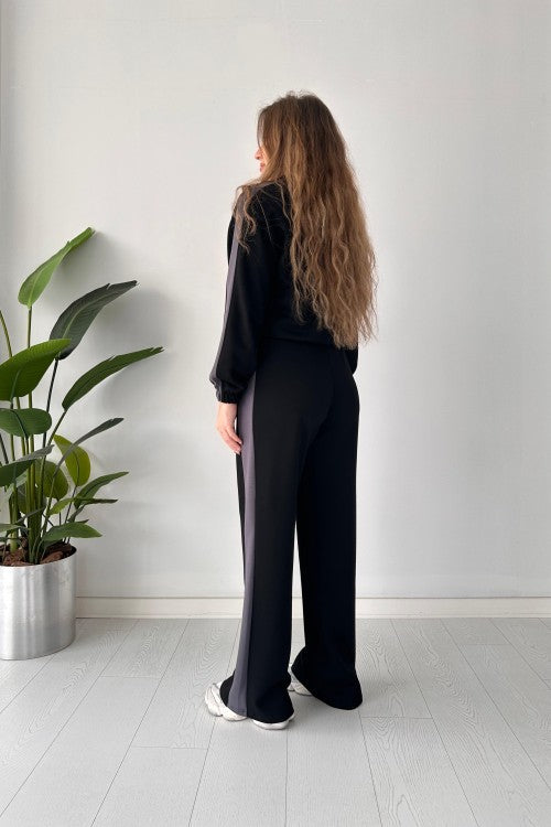 Zipper Panel Tracksuit