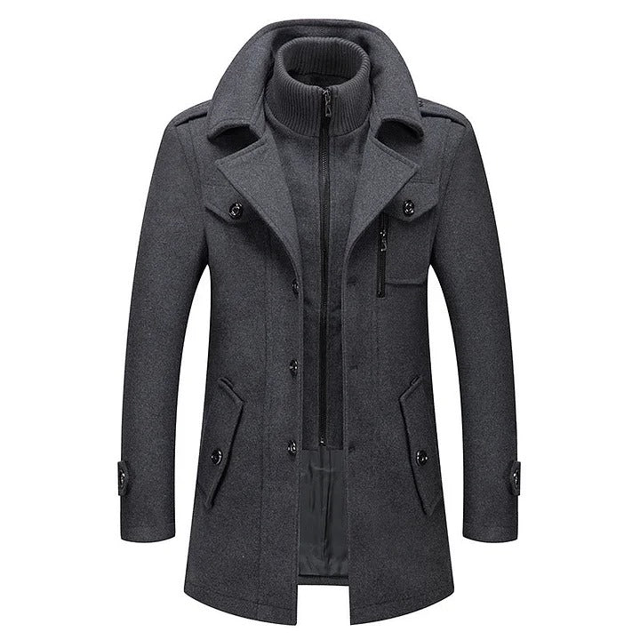 Pack of 2 Men's Winter Long Coat