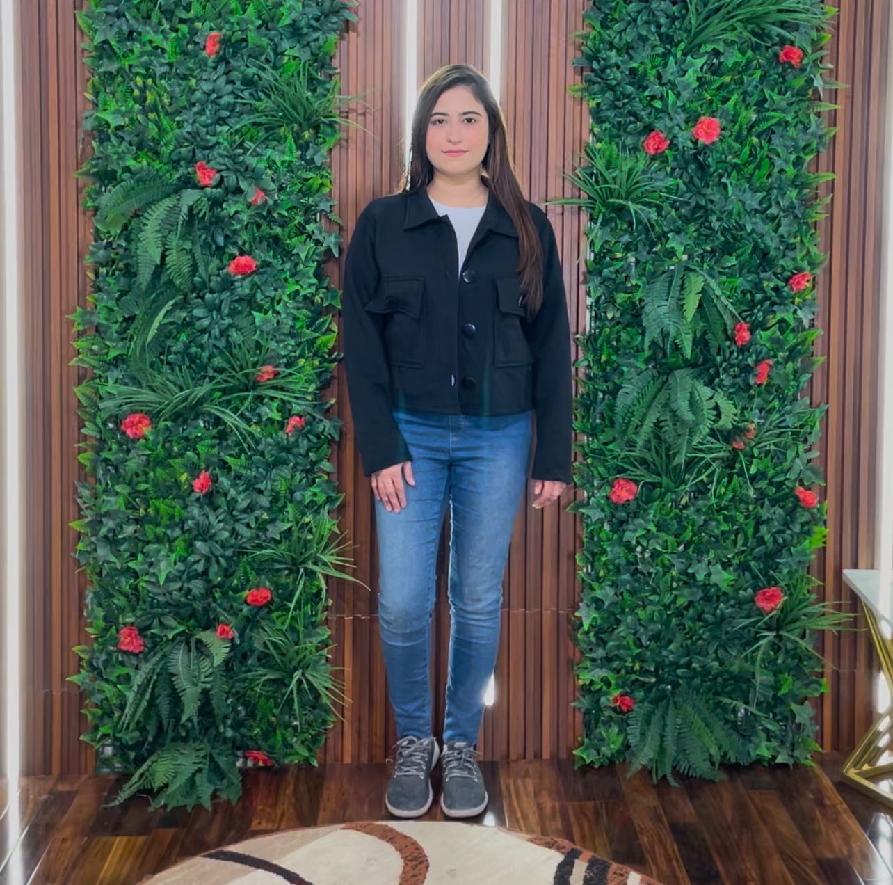 Pocket Style Short Fleece Jacket CH 383