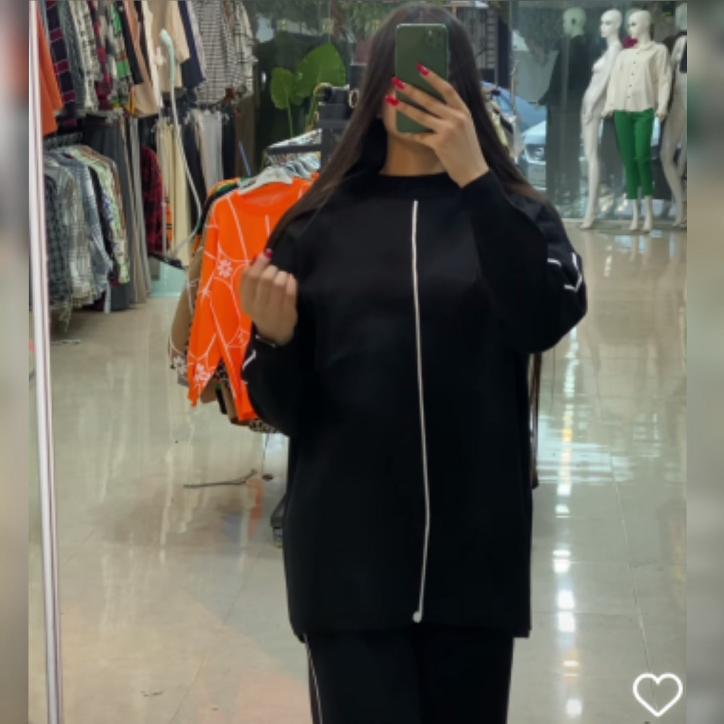 2 Pcs Stripe Winter Fleece Outfit