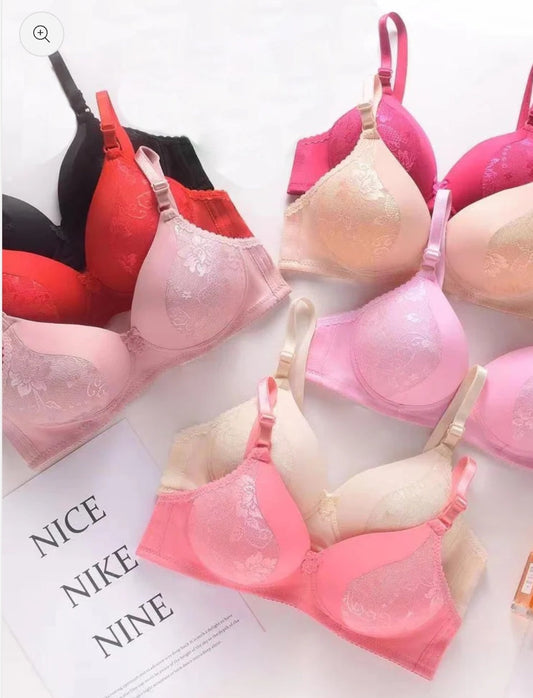 50% OFF SALE | PACK OF 5 IMPORTED SUMMER  PADDED BRA | FREE HOME DELIVERY