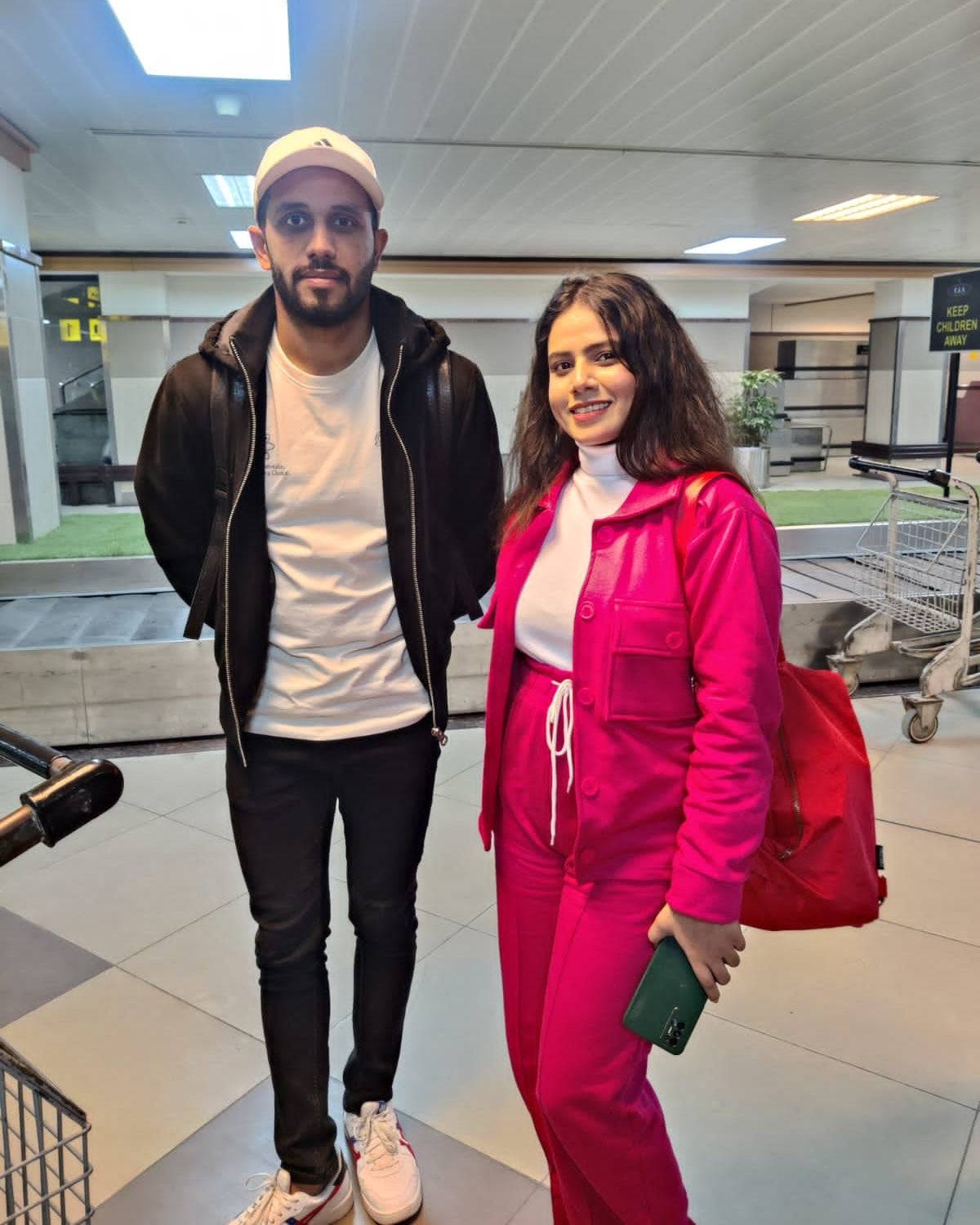 3 Pcs Winter Button Style Outfit